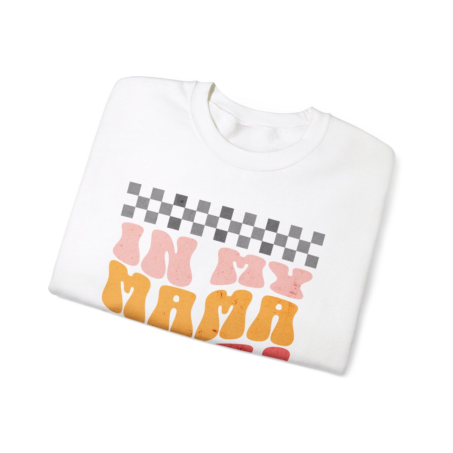 In My Mama Era Pink Yellow Grey Sweatshirt