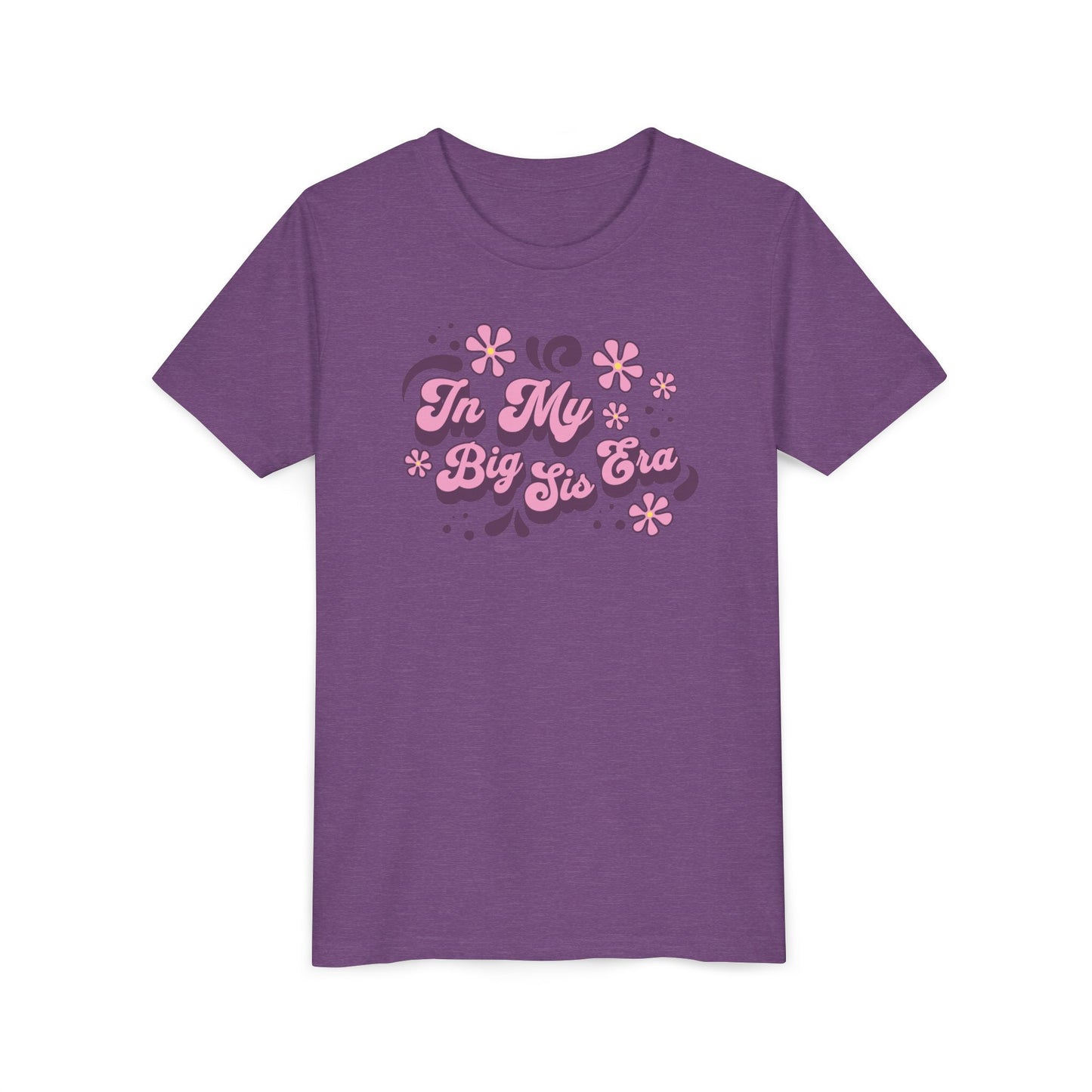 In My Big Sis Era Purple Youth Shirt
