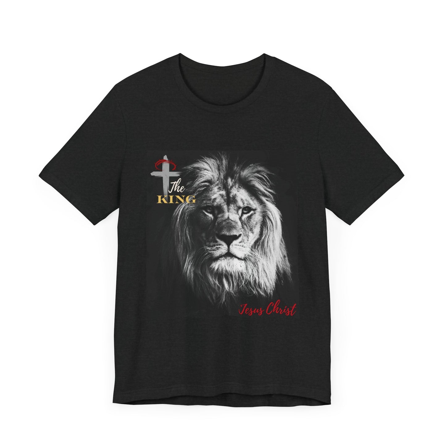 King Jesus Lion of Judah Thorns on Cross