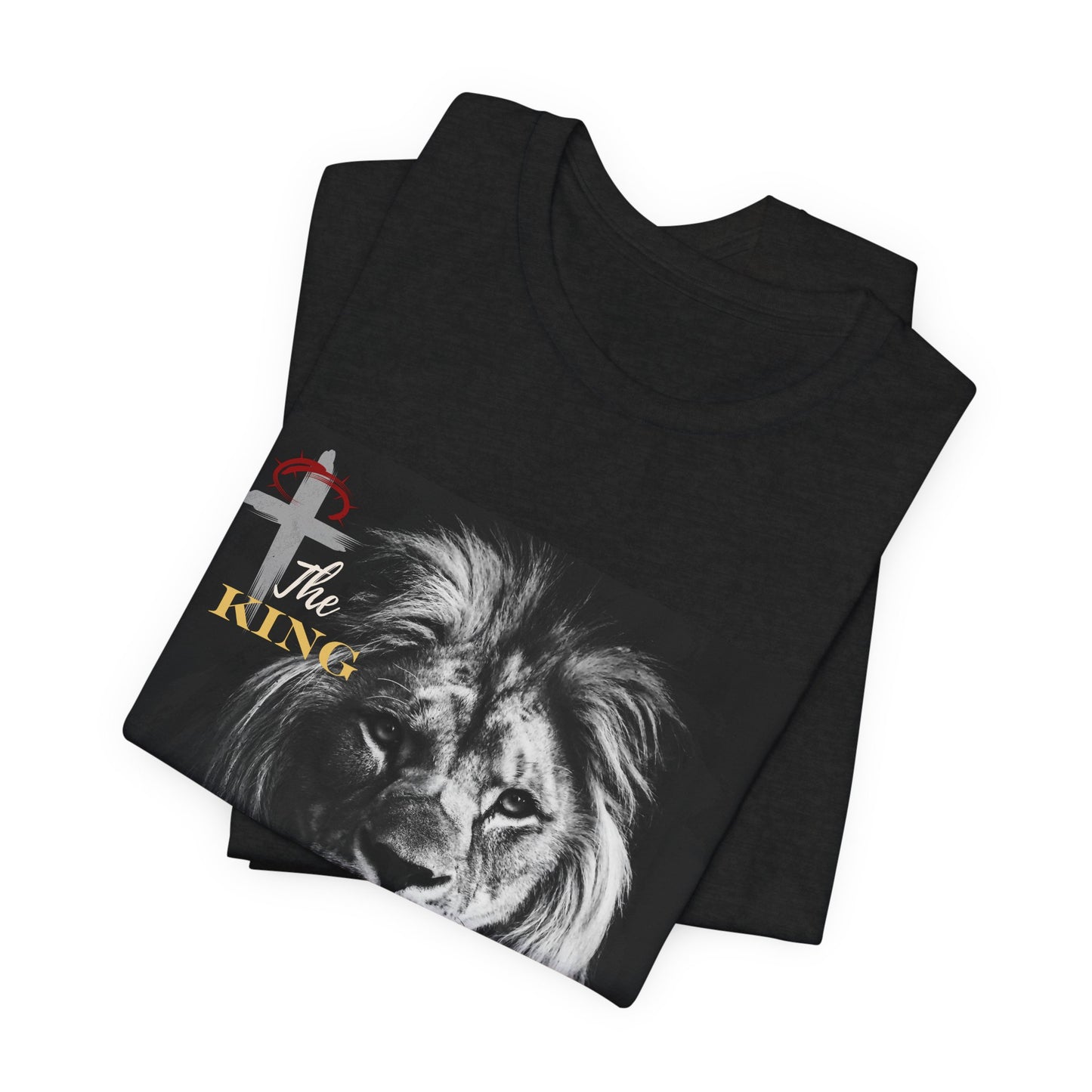 King Jesus Lion of Judah Thorns on Cross
