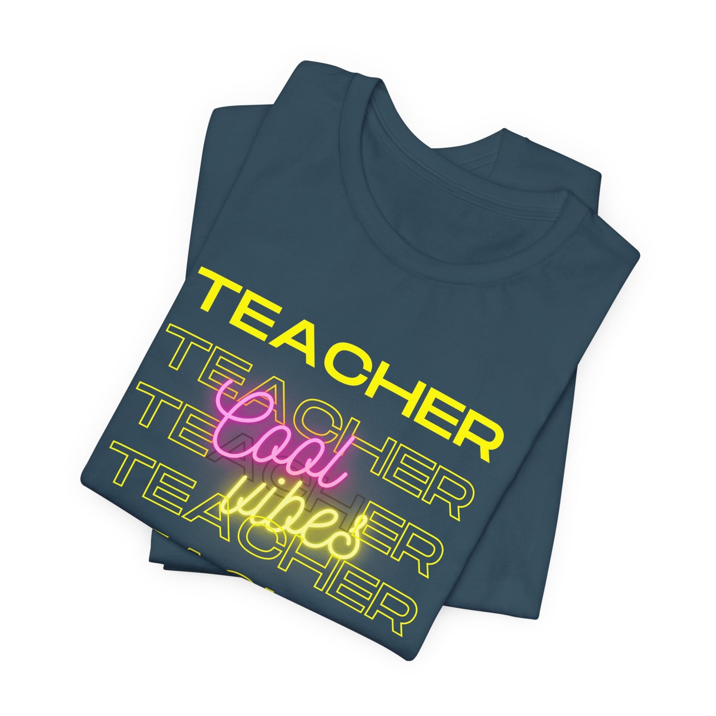 Teacher Cool Vibes Short Sleeve Tee