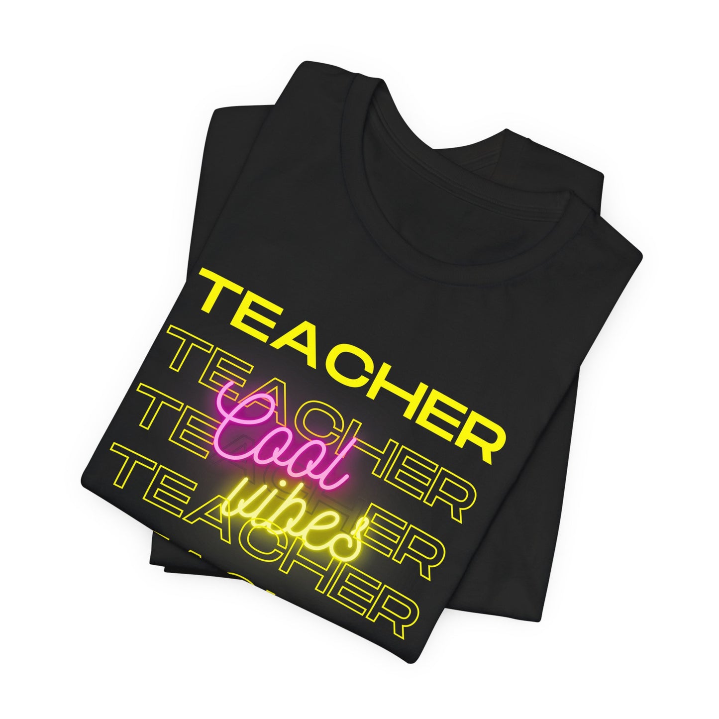 Teacher Cool Vibes Short Sleeve Tee