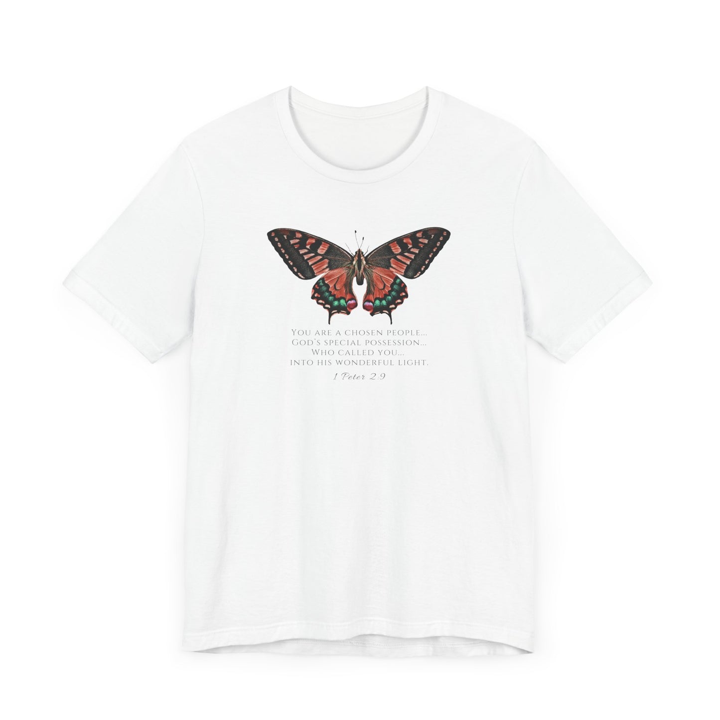 Red Butterfly Verse 1 Pet. 2:9