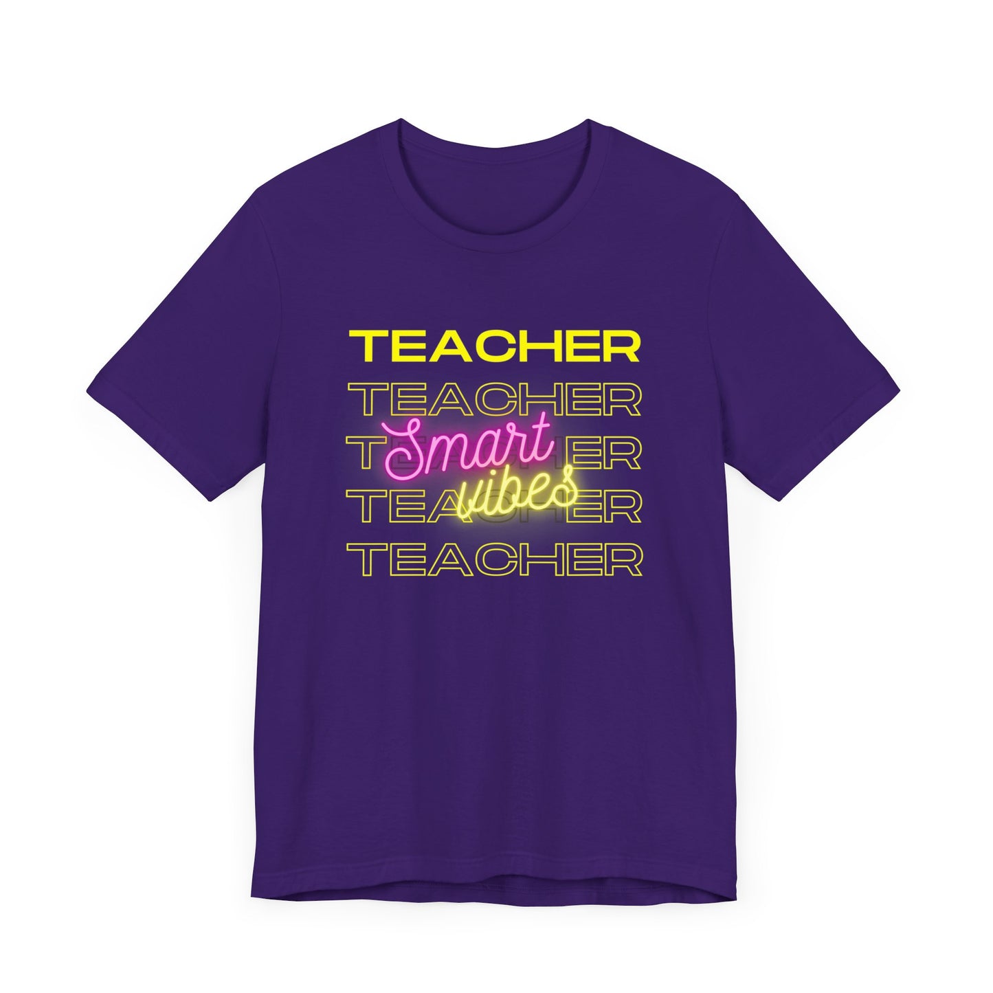 Teacher Smart Vibes Short Sleeve Tee