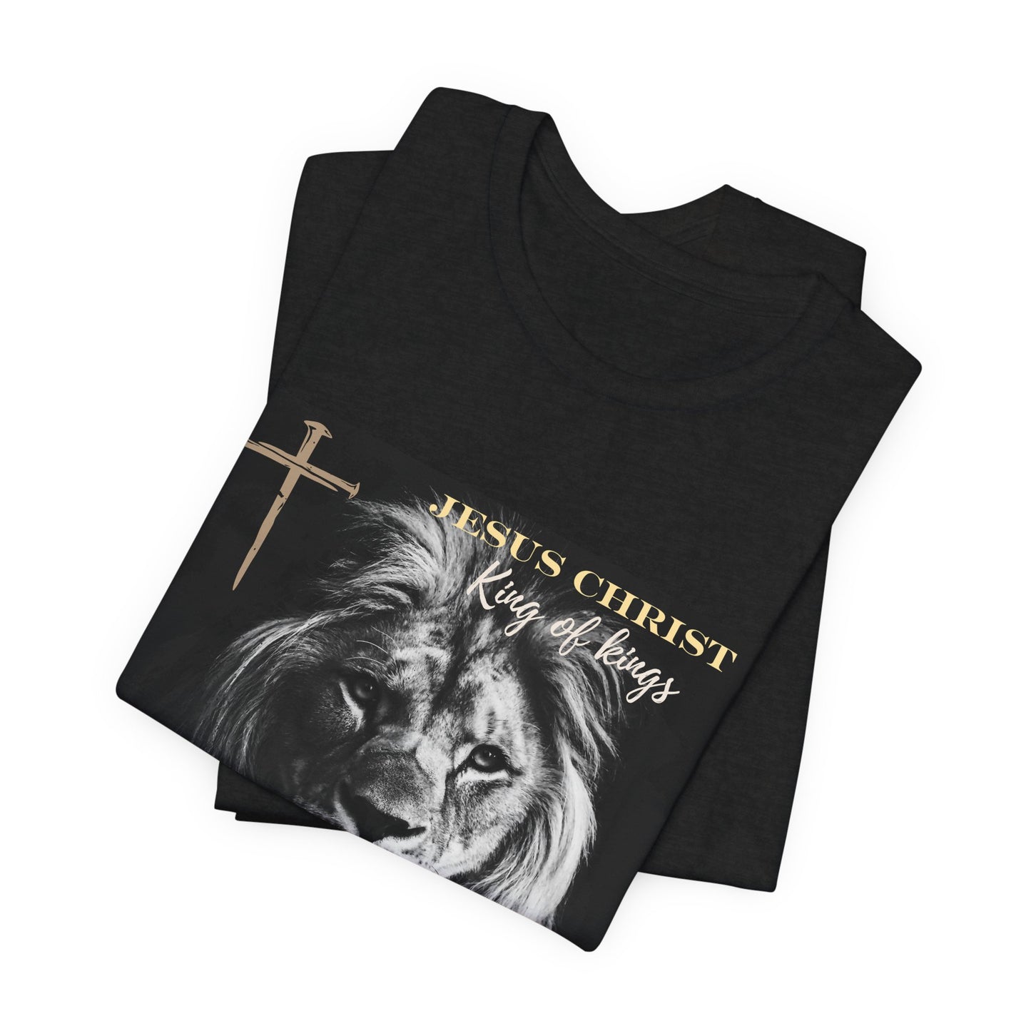 Jesus King of Kings Lion of Judah Victorious Tan