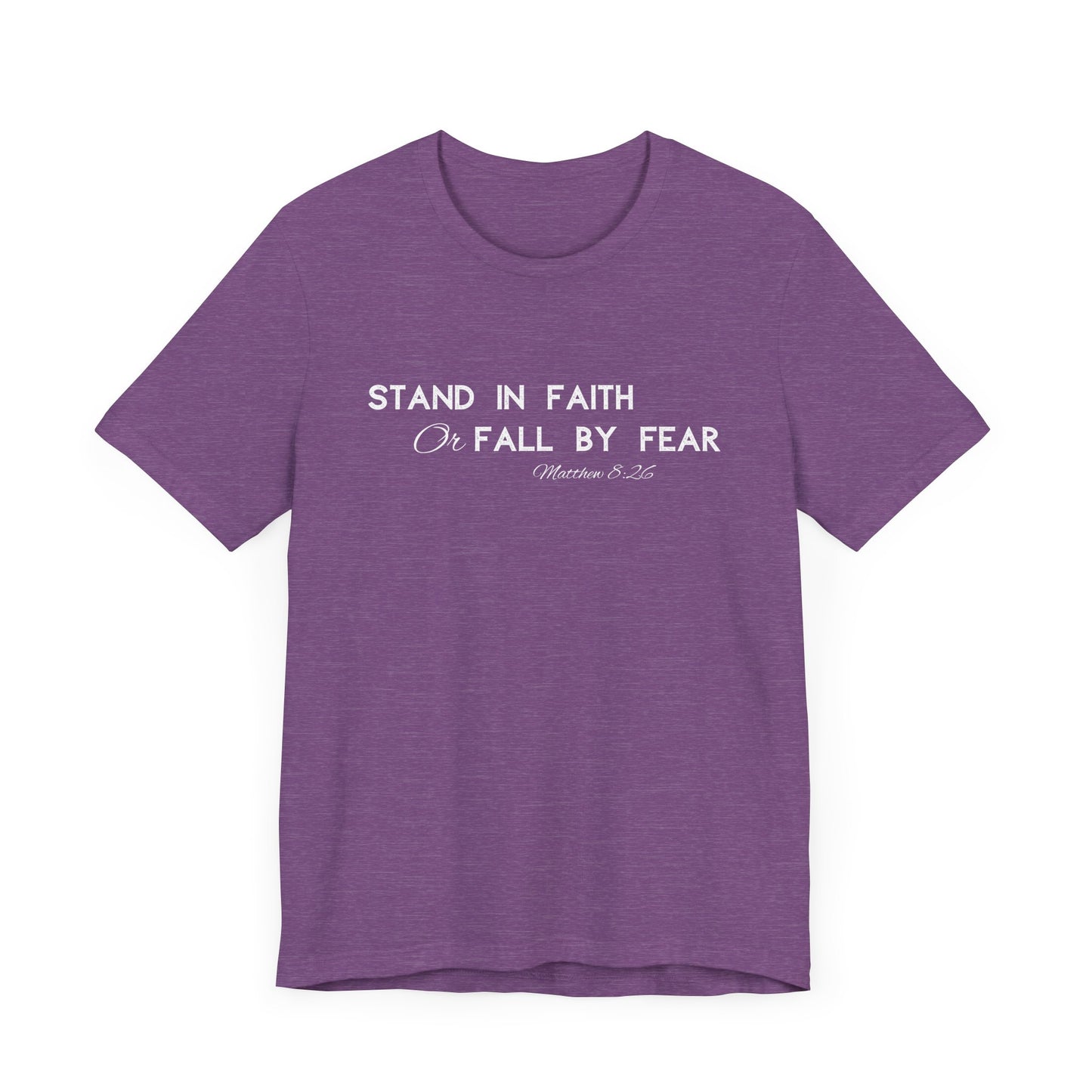 Stand in Faith Block Matt. 8:26