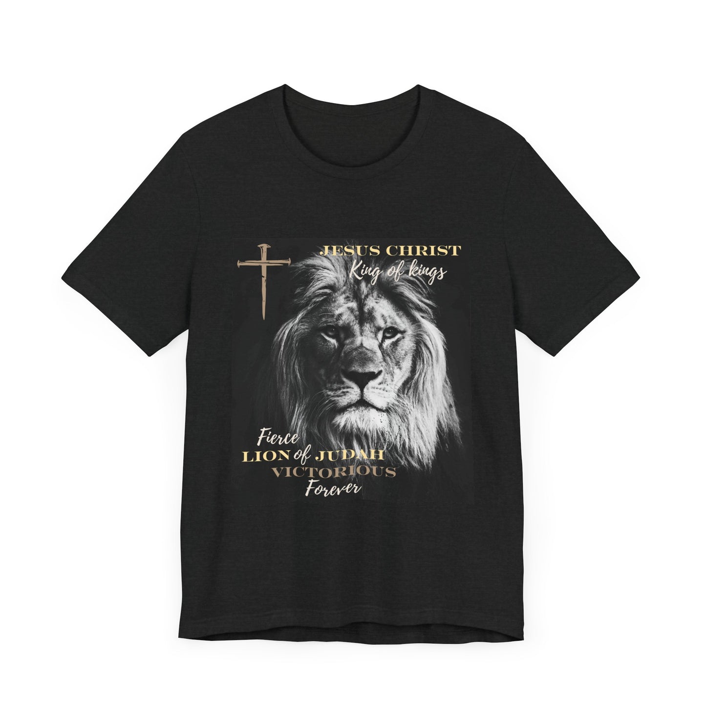Jesus King of Kings Lion of Judah Victorious Tan