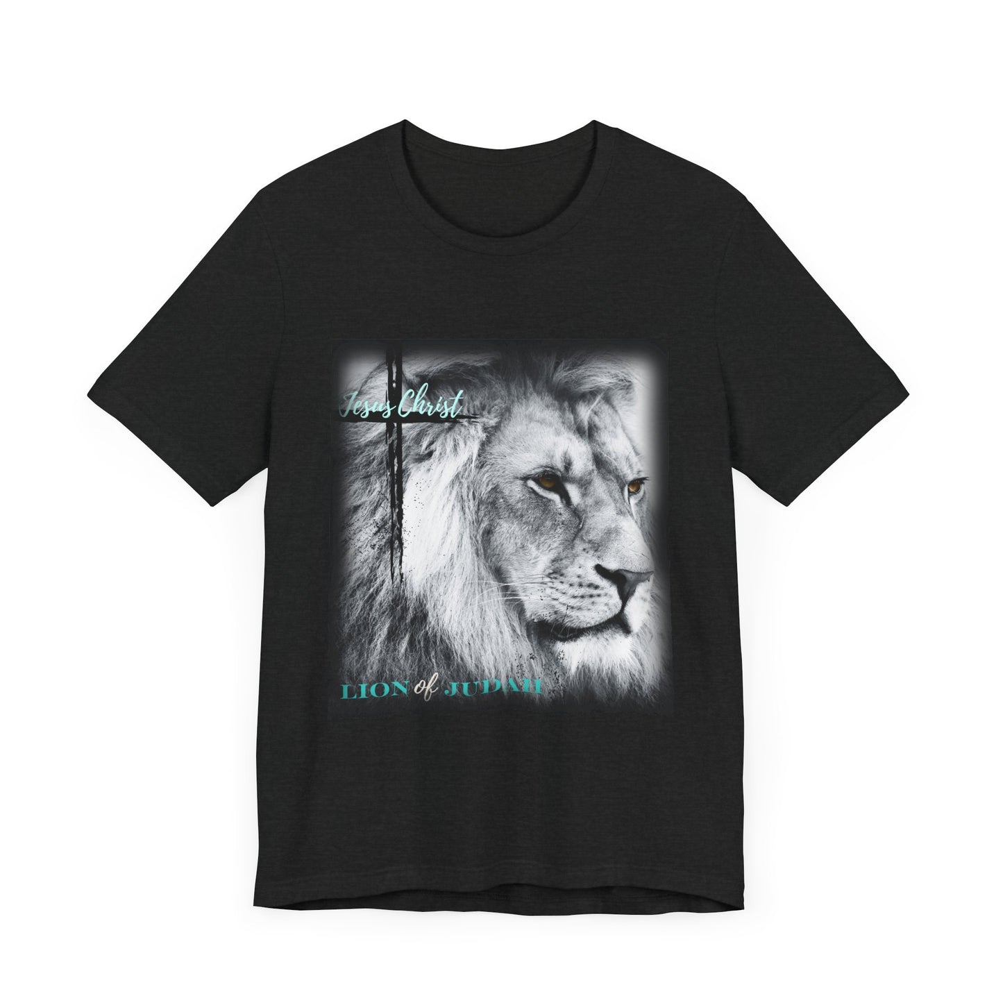 Jesus Christ Lion of Judah Black and White