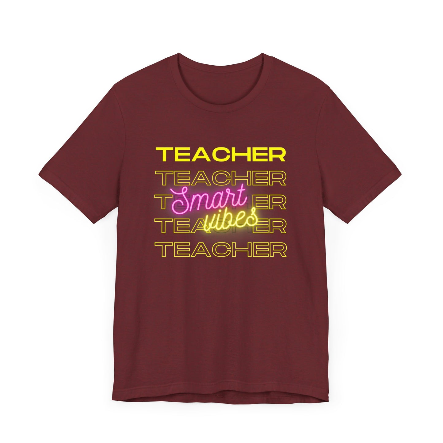 Teacher Smart Vibes Short Sleeve Tee