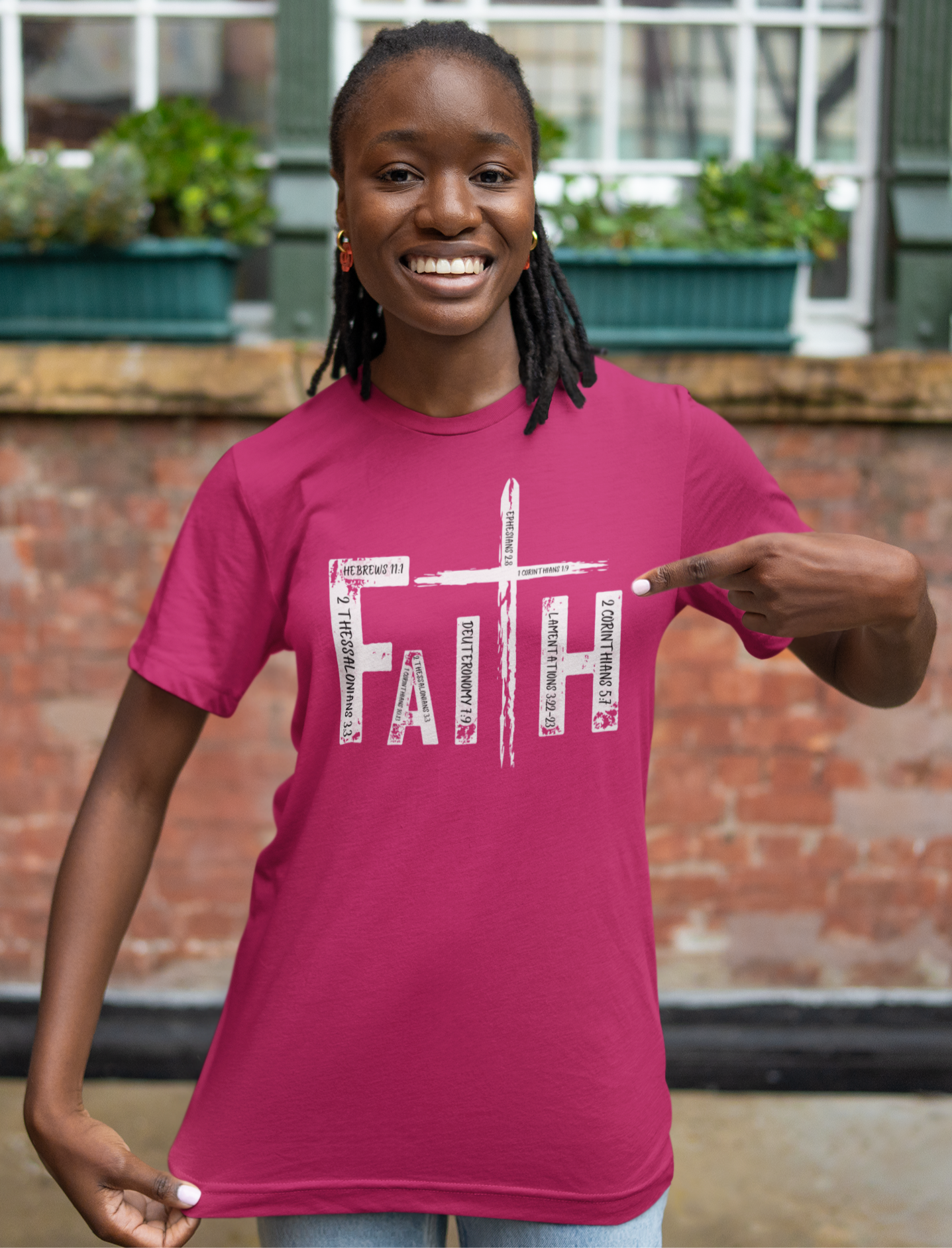 Faith Thin Print Scripture