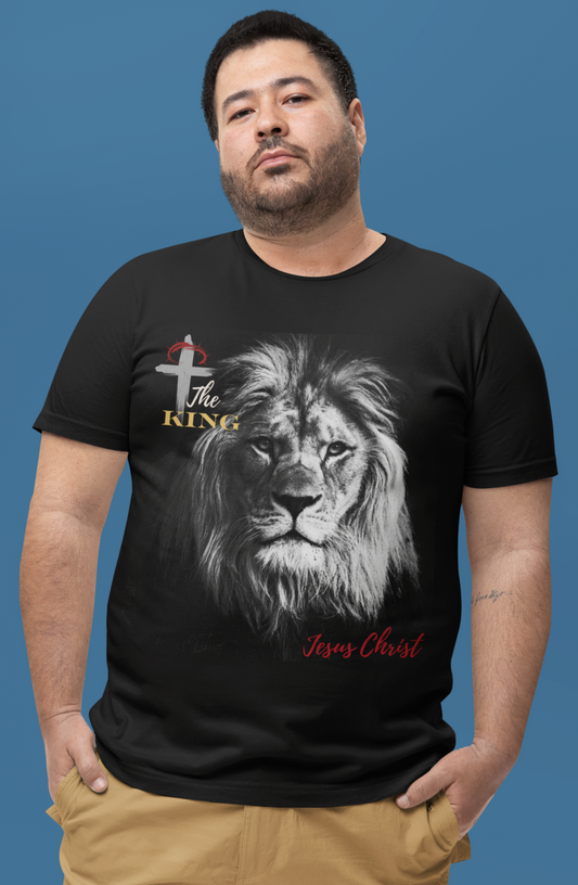 King Jesus Lion of Judah Thorns on Cross