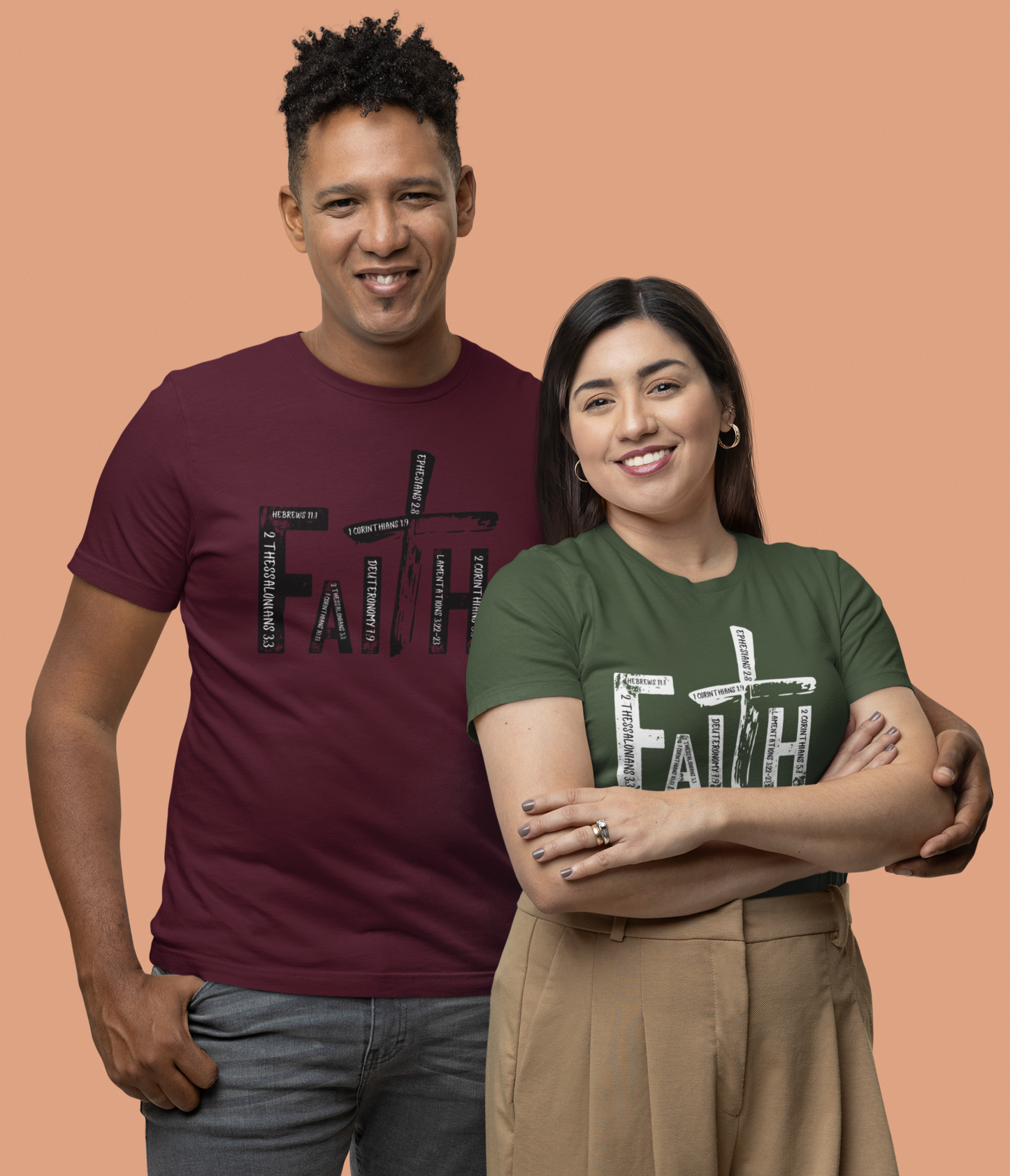 Faith Bold Print Scripture