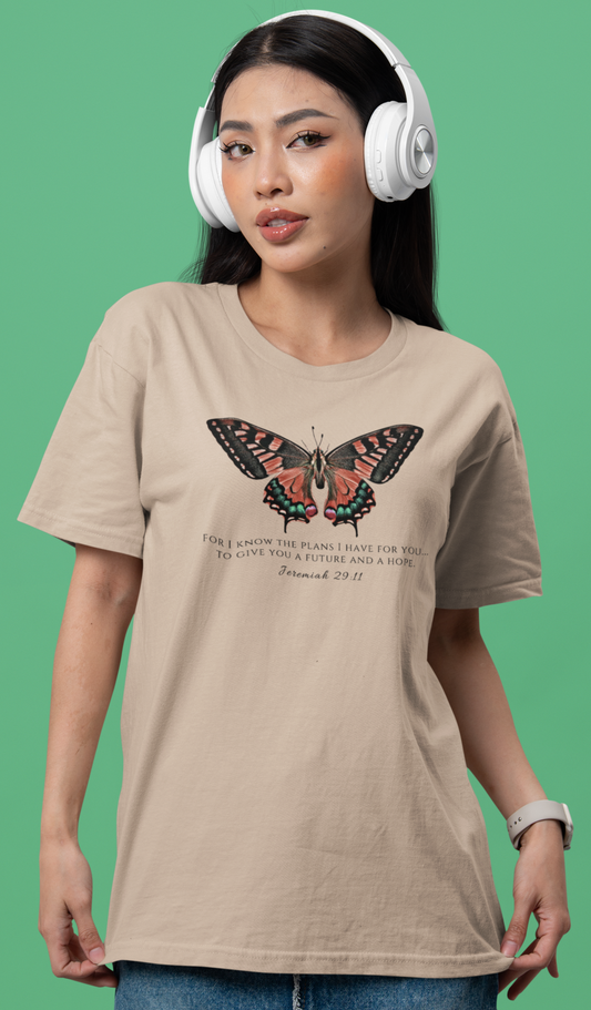 Red Butterfly Verse Jer. 29:11