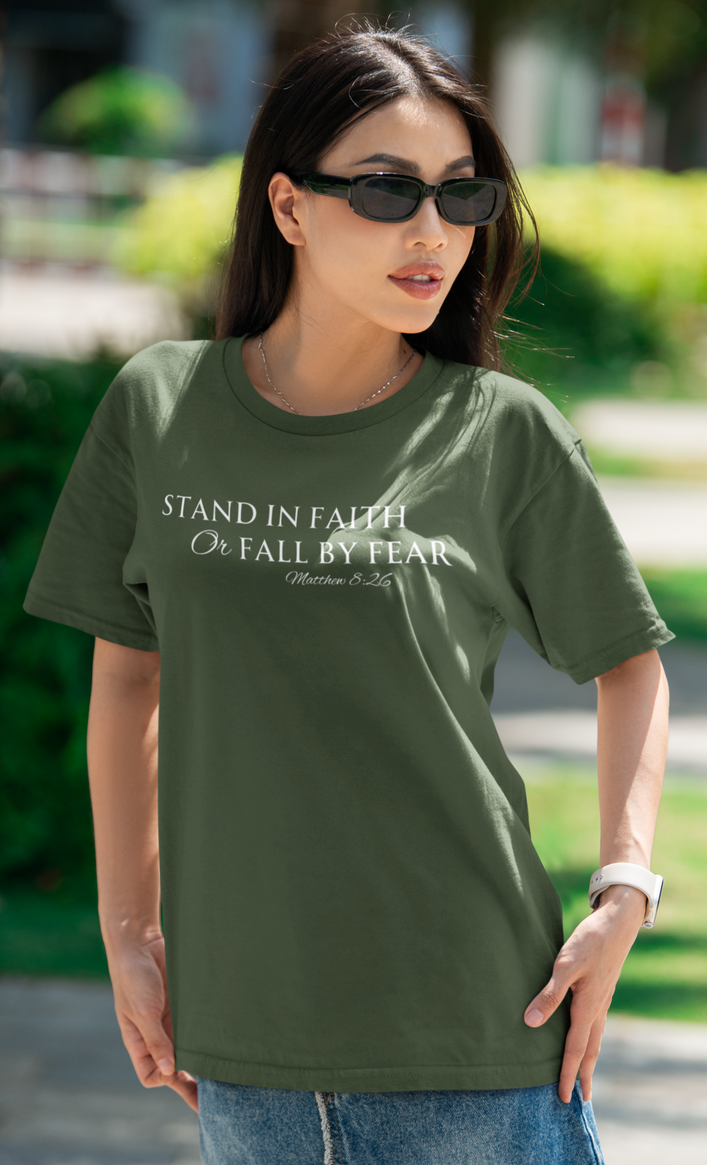 Stand in Faith Type Matt. 8:26
