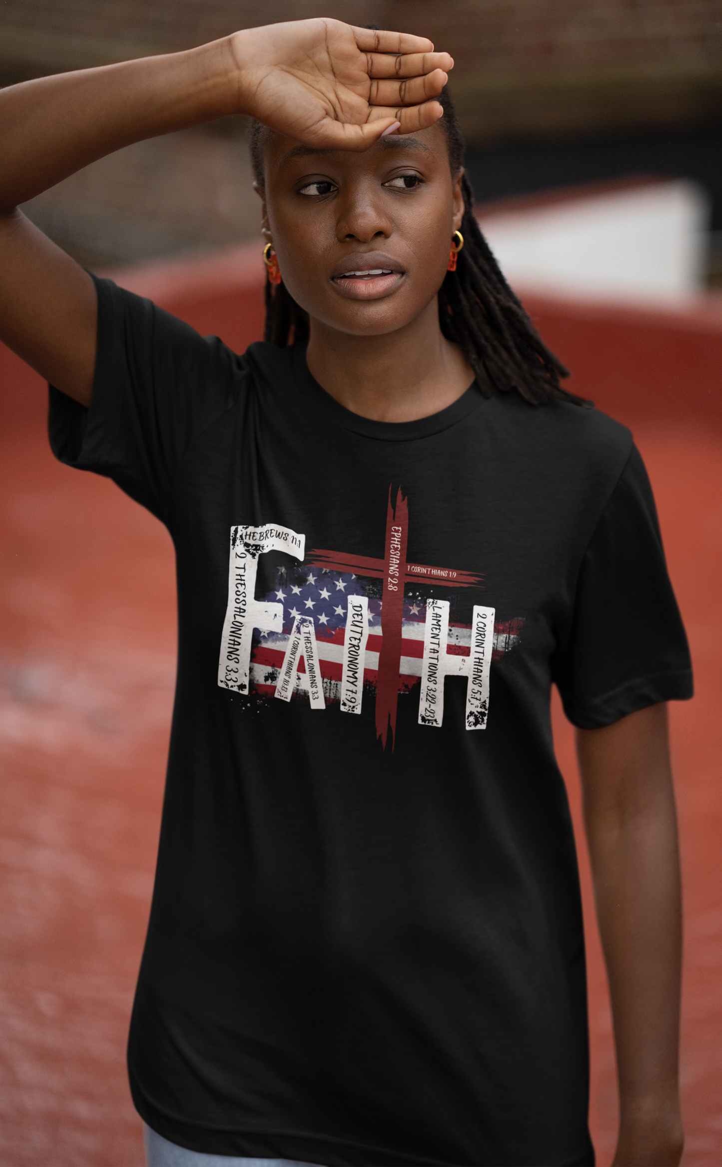 Faith Flag Scripture
