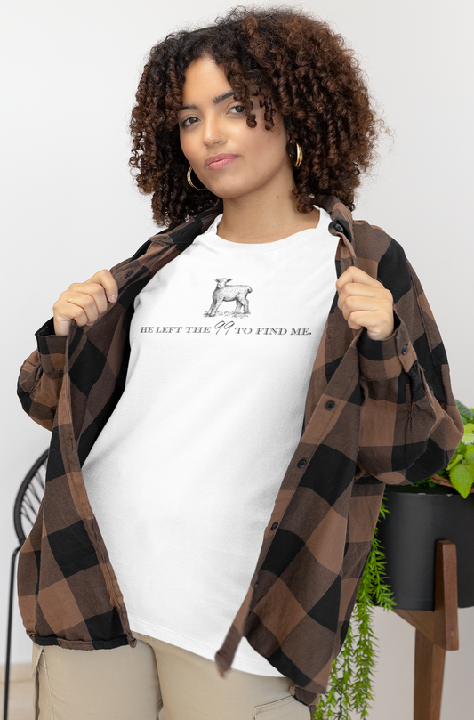 Left 99 Lamb Sketch Print Script