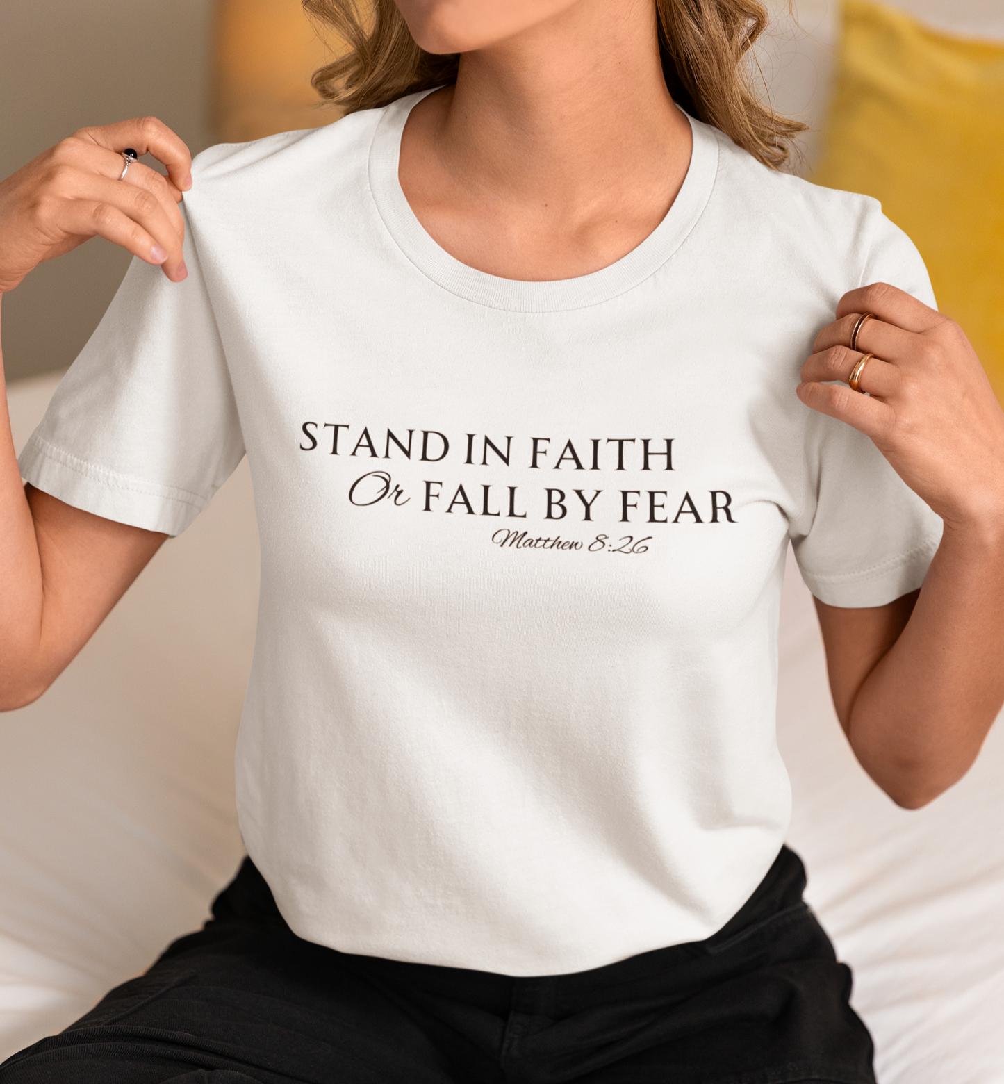 Stand in Faith Type Matt. 8:26