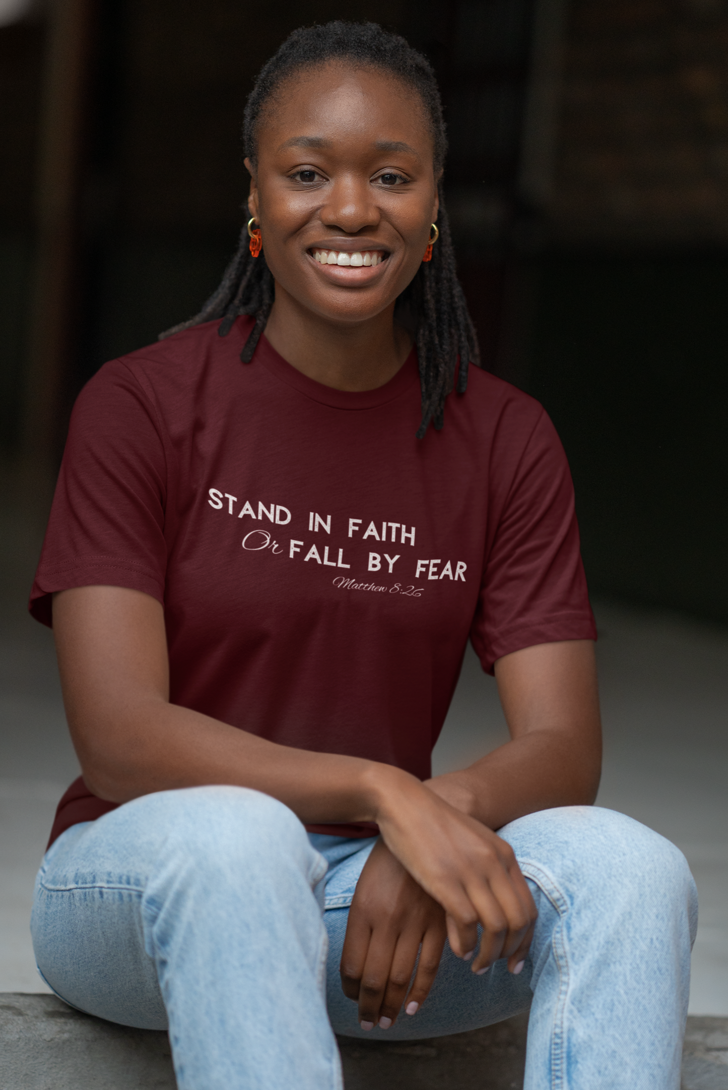 Stand in Faith Block Matt. 8:26