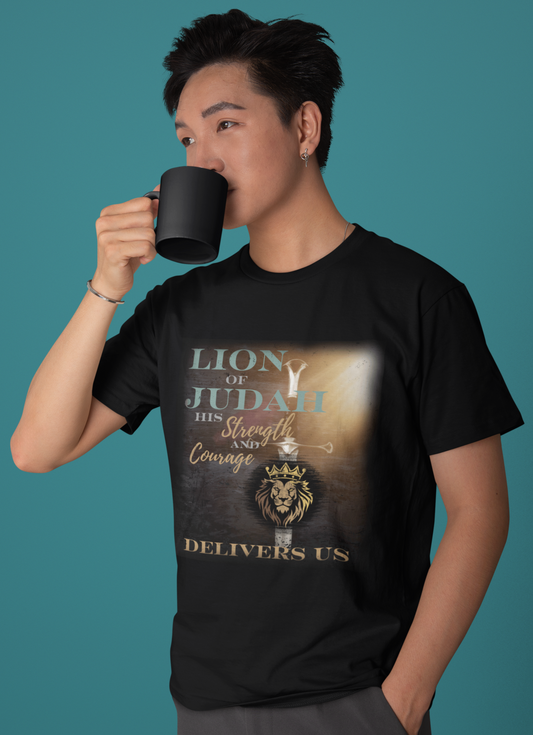 Lion of Judah Strength Courage Patch