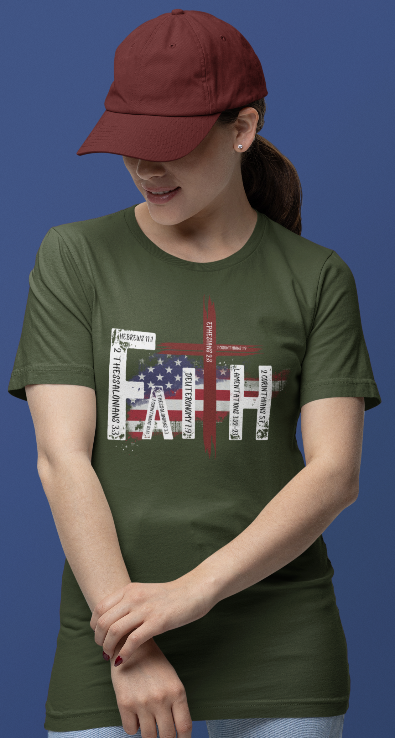 Faith Flag Scripture