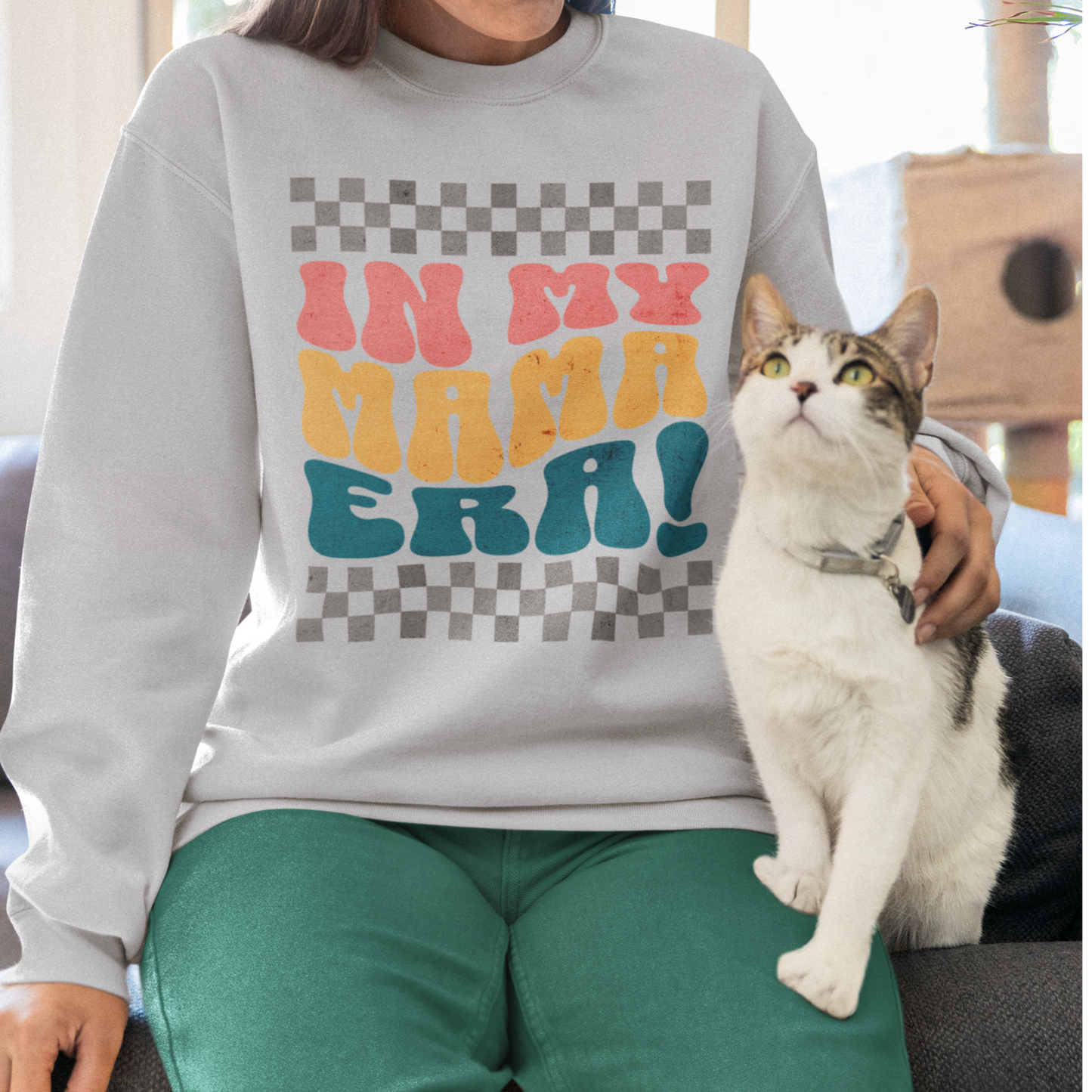 In My Mama Era Bright Colors Sweatshirt