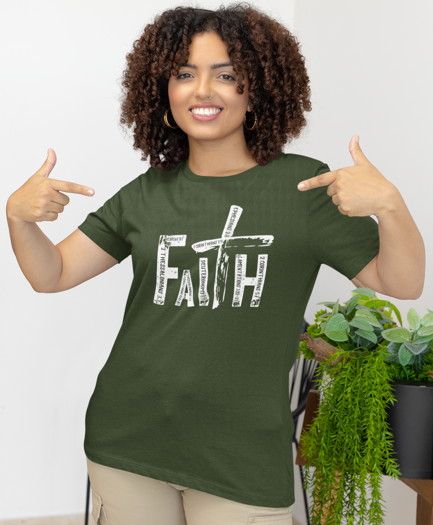 Faith Bold Print Scripture