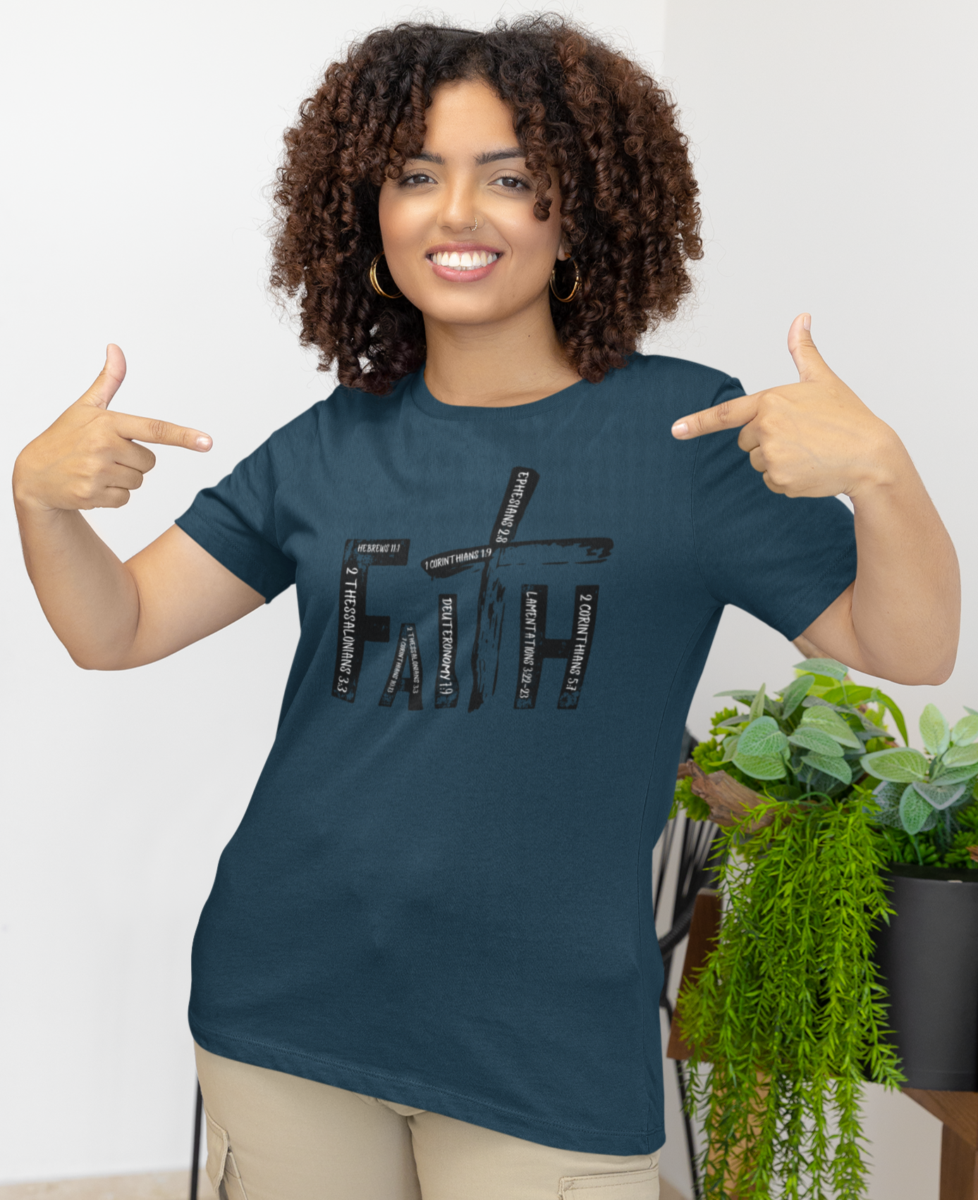 Faith Bold Print Scripture
