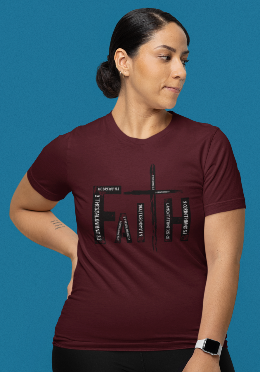 Faith Thin Print Scripture