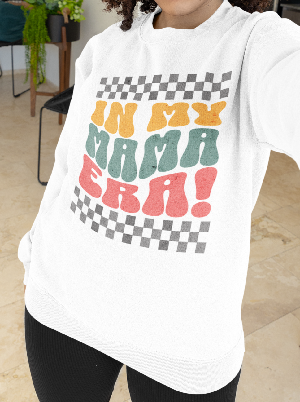 In My Mama Era Pastel Colors Sweatshirt