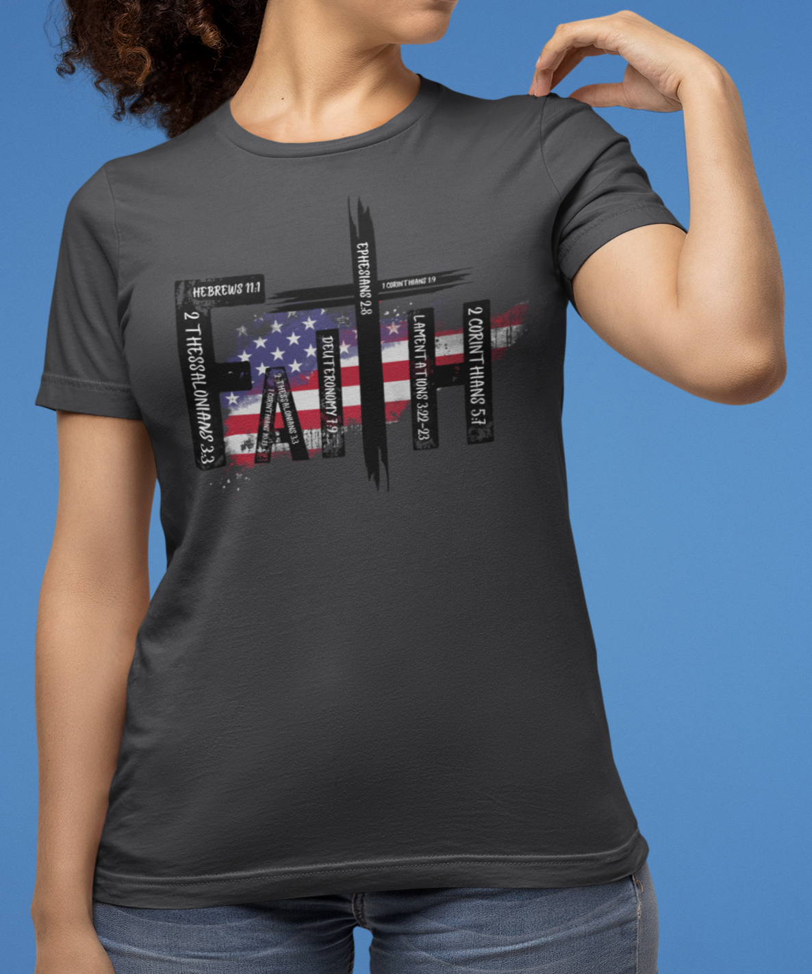 Faith Flag Scripture
