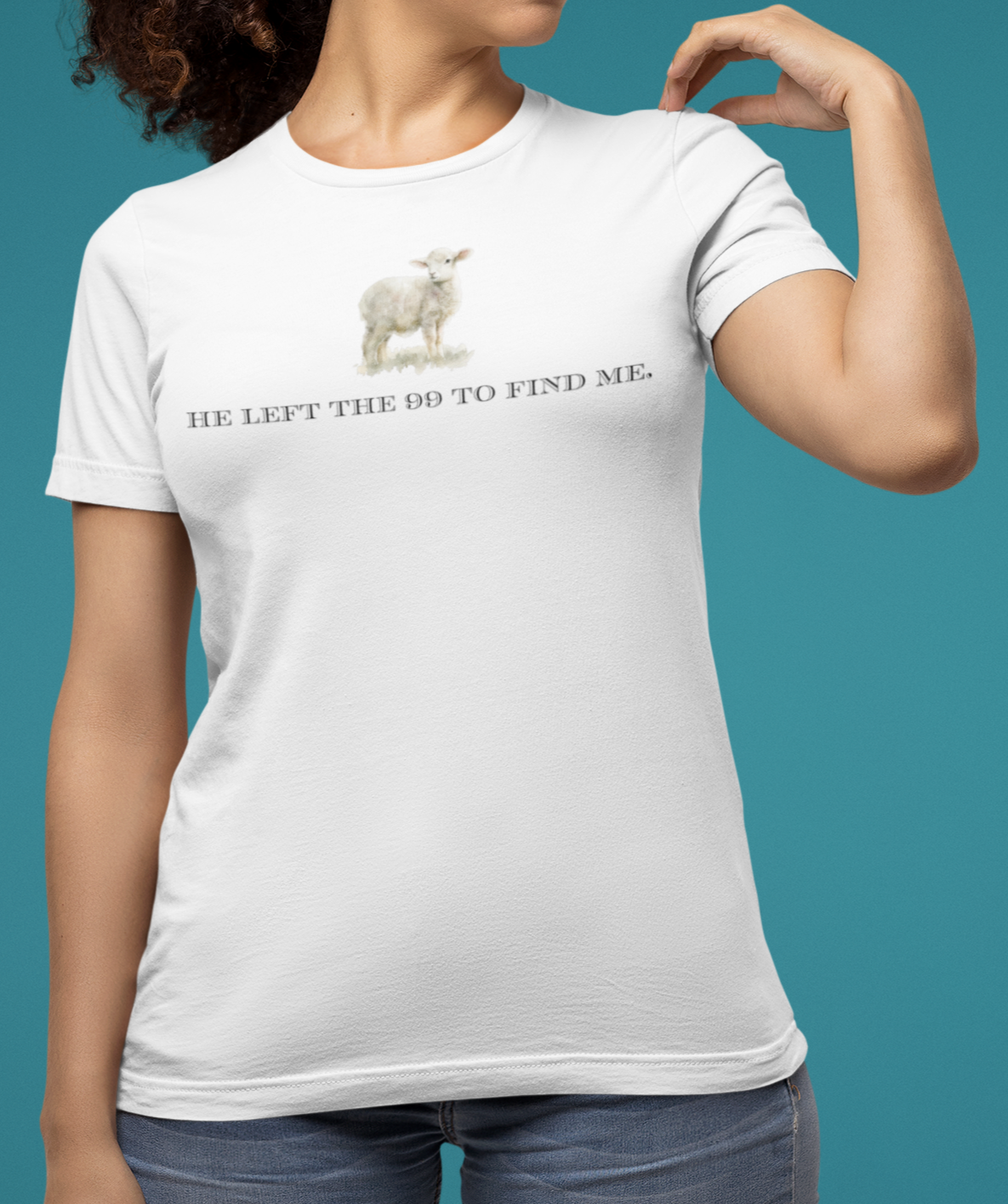Left 99 Lamb Natural Print