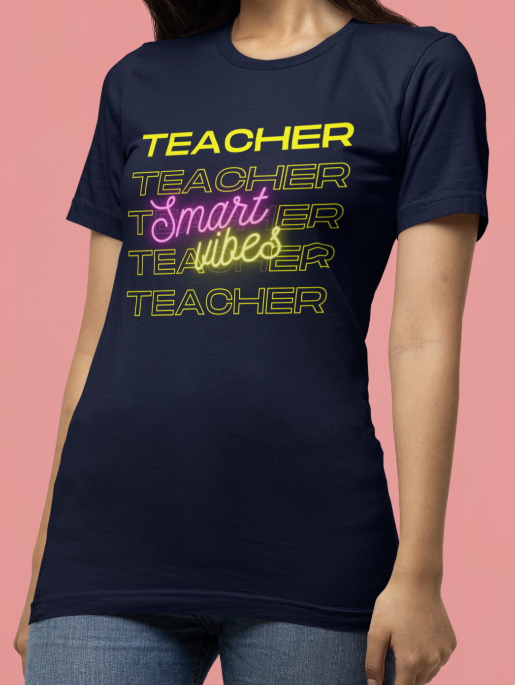 Teacher Smart Vibes Short Sleeve Tee