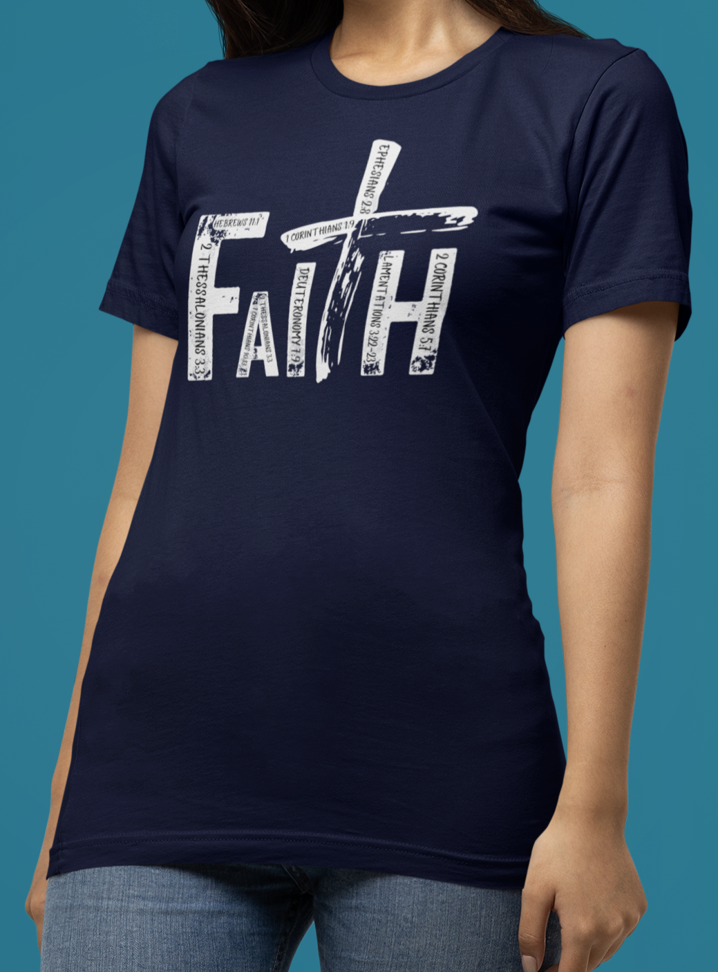 Faith Bold Print Scripture