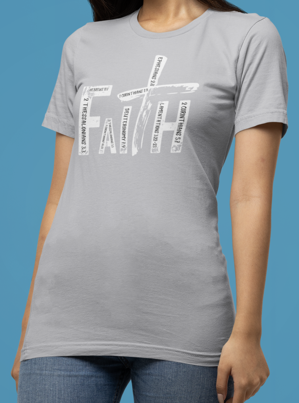 Faith Bold Print Scripture