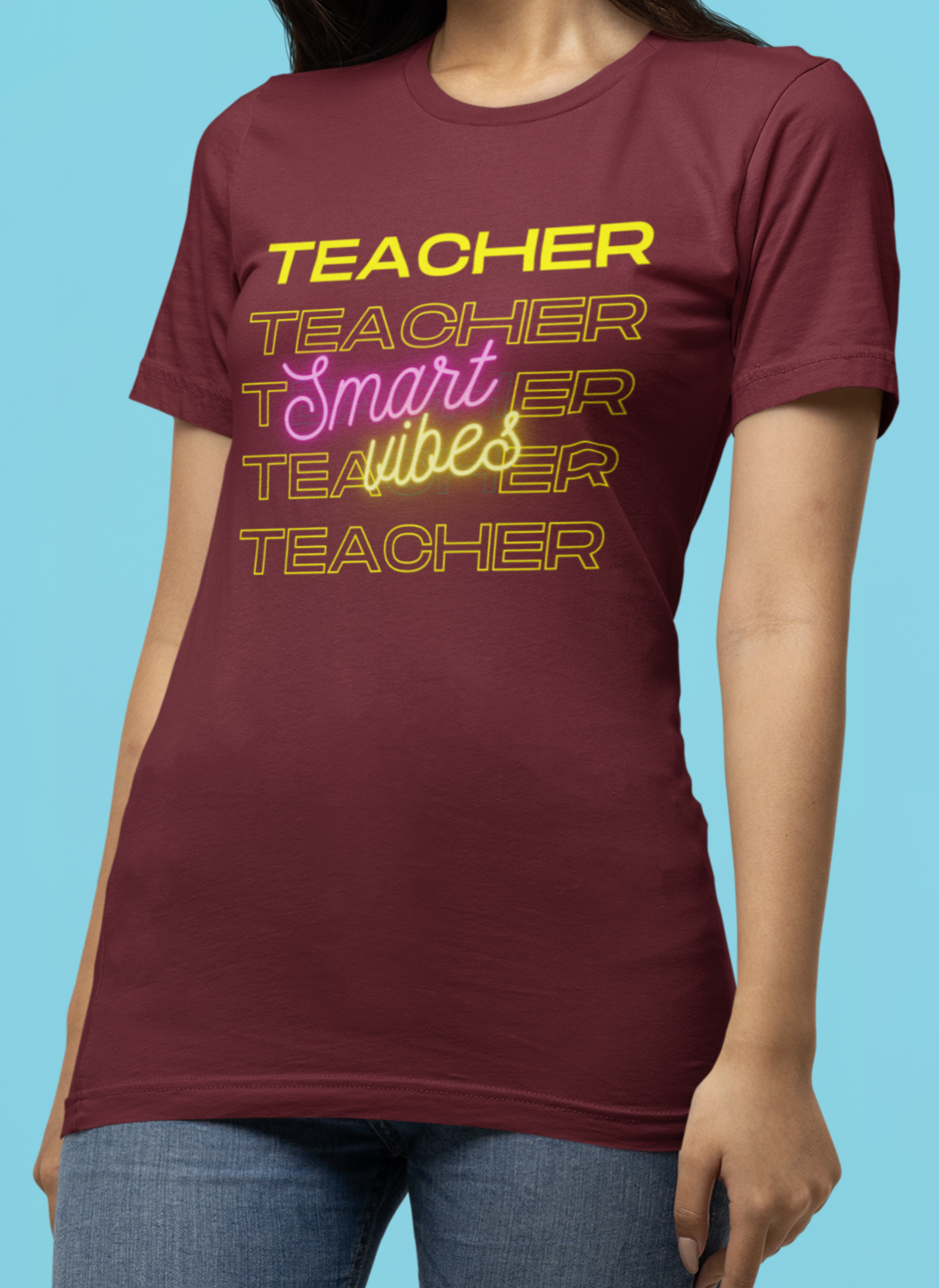 Teacher Smart Vibes Short Sleeve Tee