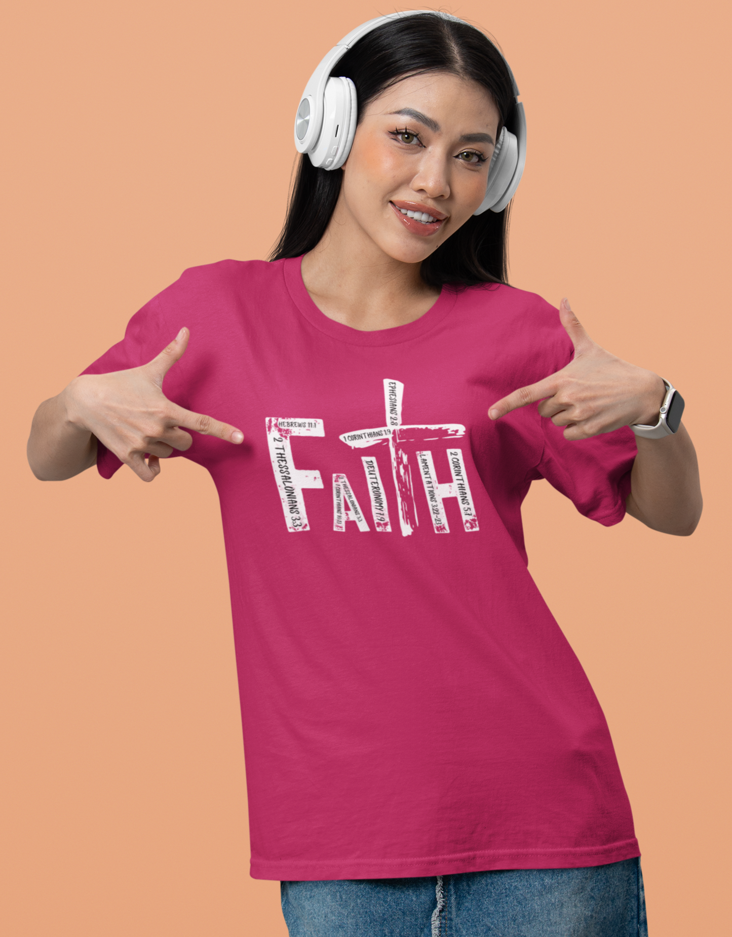 Faith Bold Print Scripture