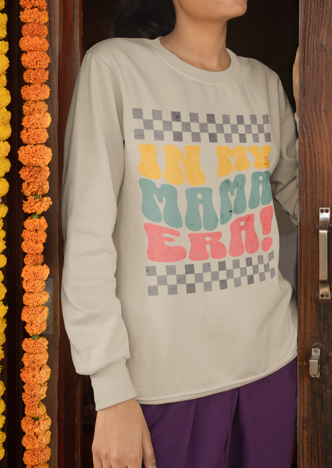 In My Mama Era Pastel Colors Sweatshirt