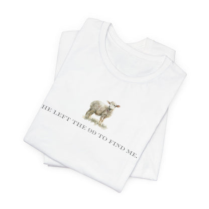 Left 99 Lamb Natural Print