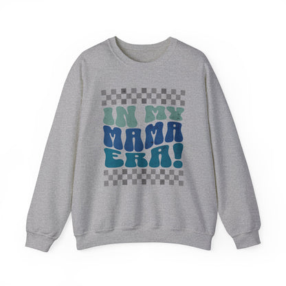 In My Mama Era Blue Grey Sweatshirt