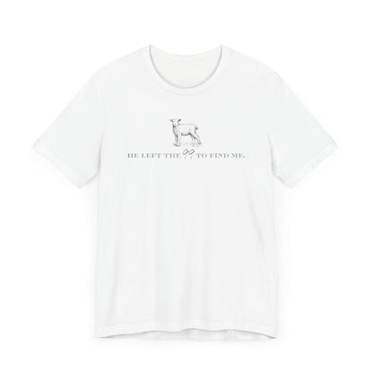 Left 99 Lamb Sketch Print Script