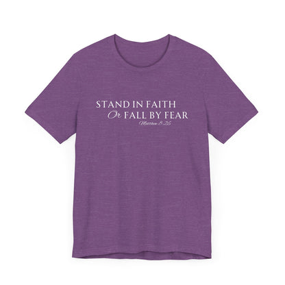Stand in Faith Type Matt. 8:26