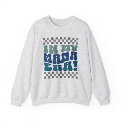 In My Mama Era Blue Grey Sweatshirt