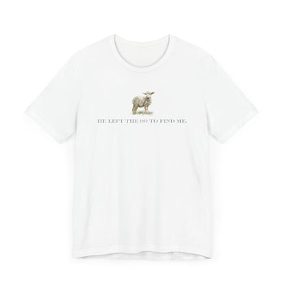 Left 99 Lamb Natural Print