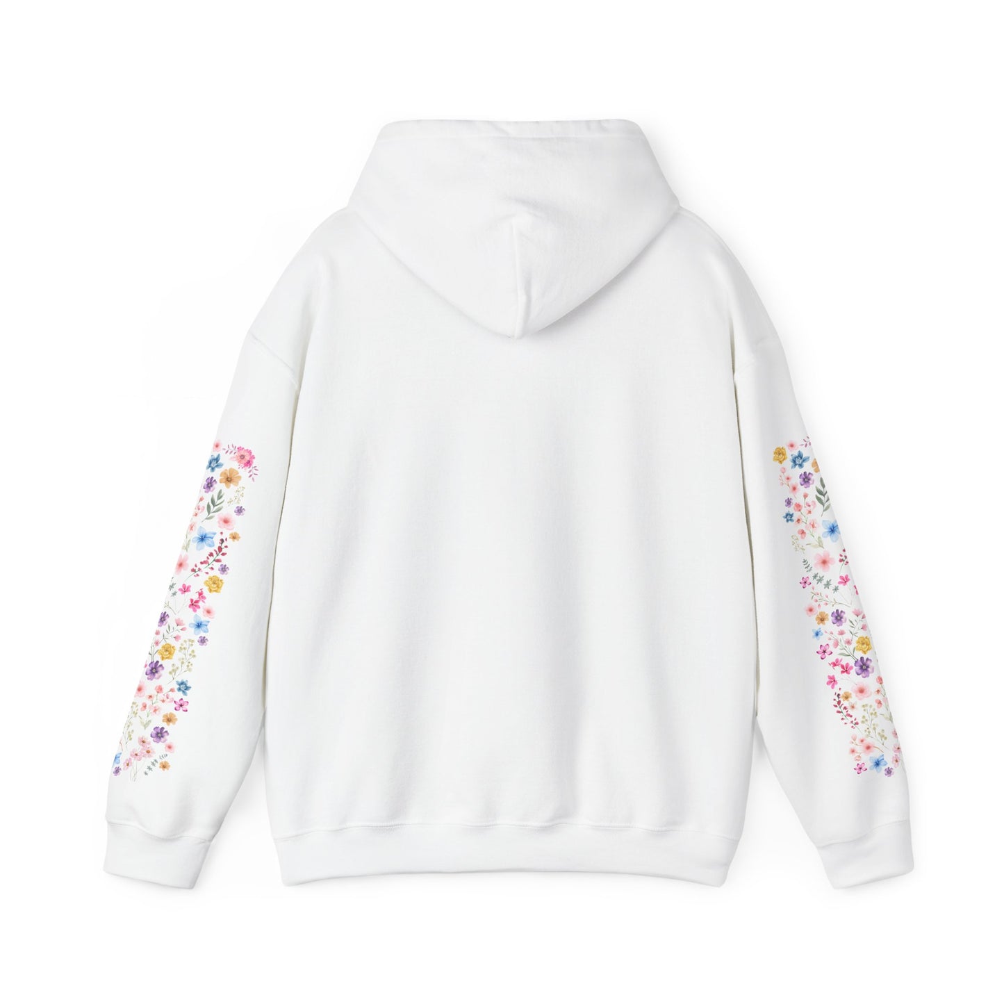 Flower Sleeve Hoodie