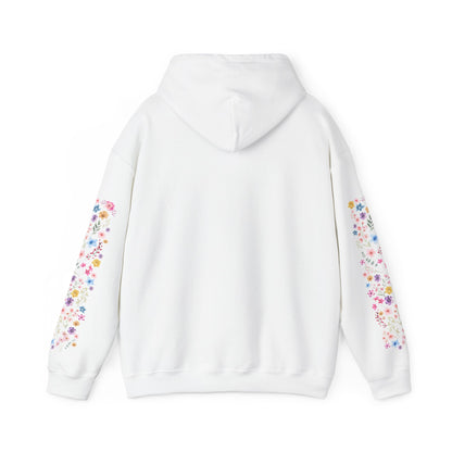 Flower Sleeve Hoodie