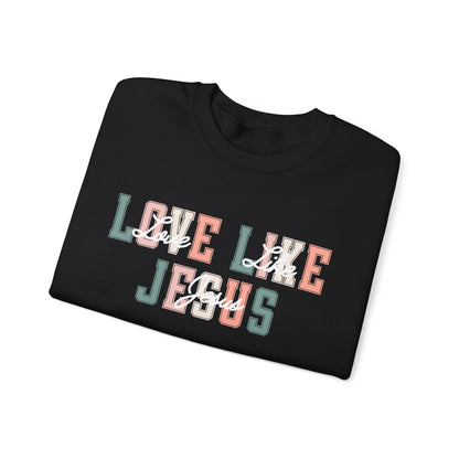 Love Like Jesus Pastel Sweatshirt