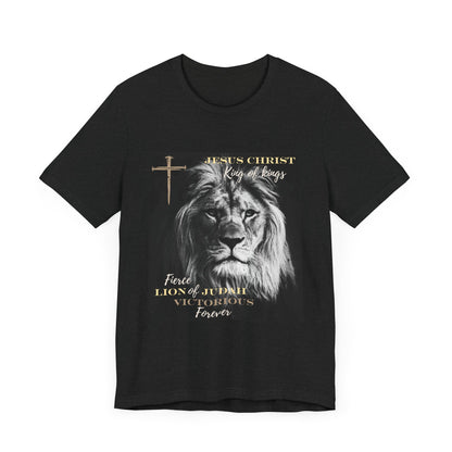 Jesus King of Kings Lion of Judah Victorious Tan