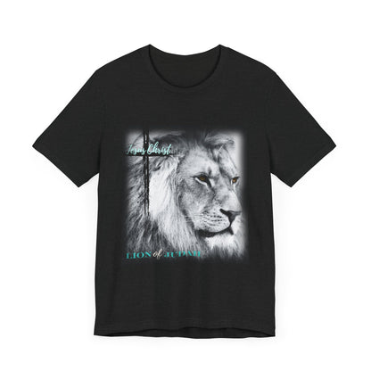 Jesus Christ Lion of Judah Black and White