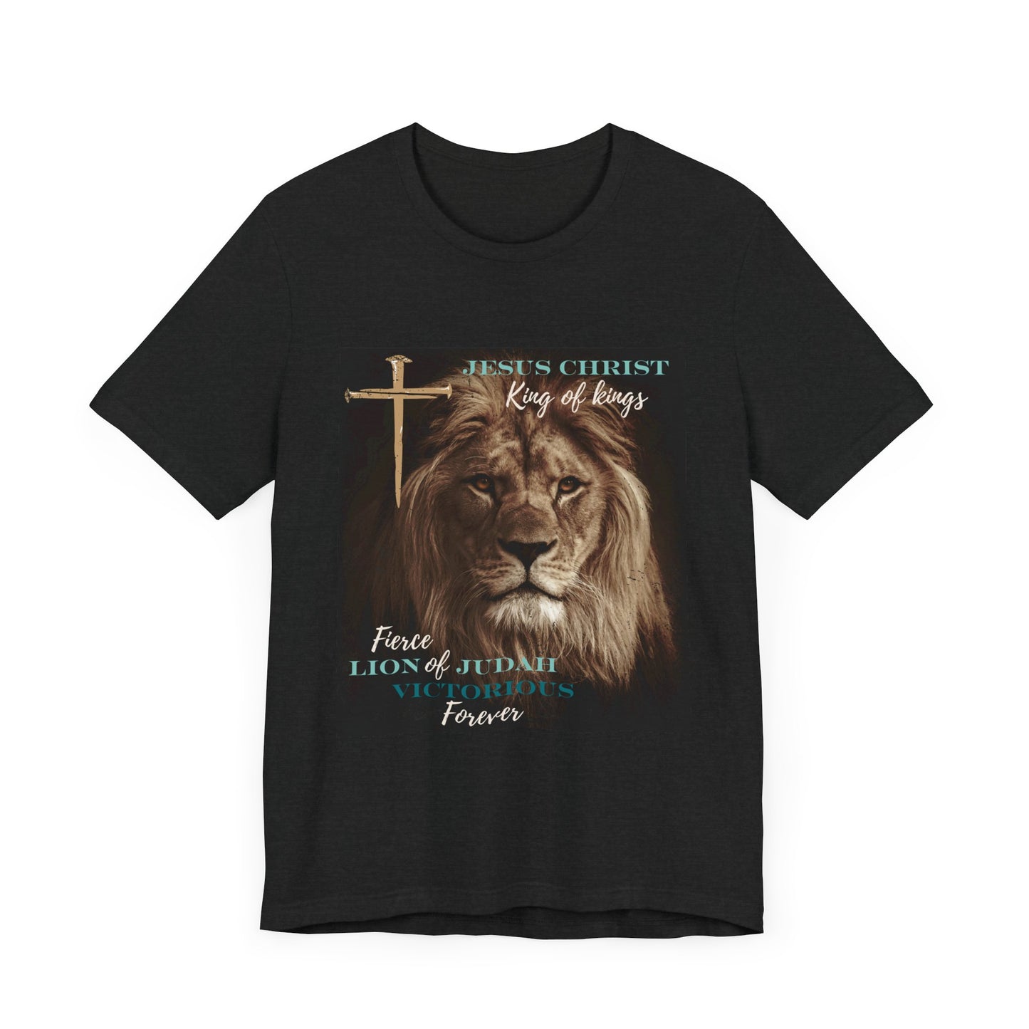 Jesus King of Kings Lion of Judah Victorious Color