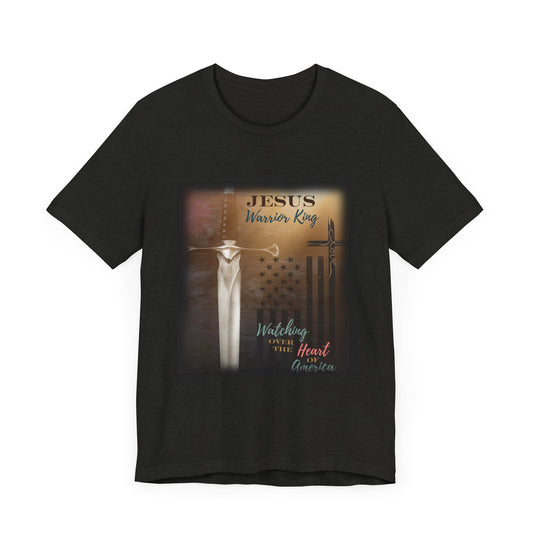 Jesus Warrior King Heart for America Light